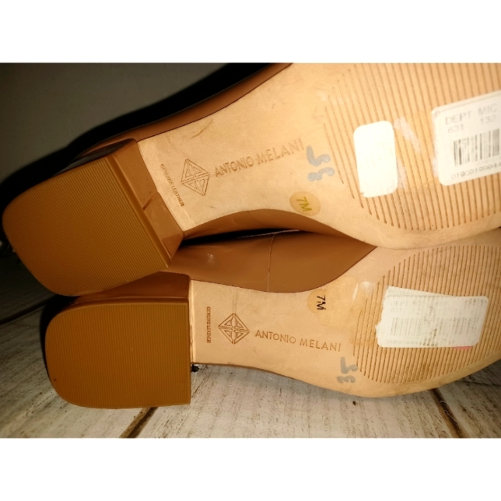 Antonio Melani Ashville Patent Leather Loafer - Color: Tan - Picture 10 of 15